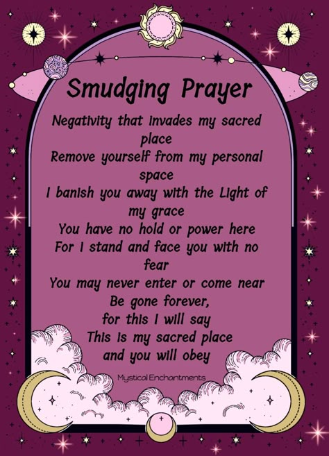 Smudging Prayer, Manifestation Spells, Banishing Spell, Real Love Spells, Witchcraft Spells For Beginners, Easy Love Spells, Charmed Book Of Shadows, Good Luck Spells, Witch Spells