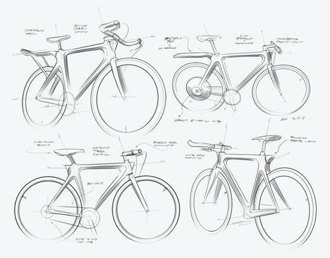 Shibusa: The Modular, Dual-Function Bicycle - Core77 Bicycle Sketch, Rack Velo, Bicycle Drawing, Bicycle Illustration, Ebike Electric Bicycle, Bicycle Workout, Bike Sketch, Product Sketch, Wooden Bike