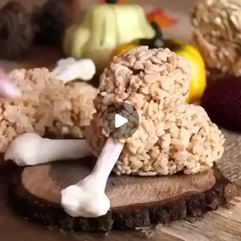 Recipes on Instagram: "Thanksgiving treats, done 🍗
Follow @purewowdesserts 
Vc: Savvy on FB" Spooky Halloween Desserts, Thanksgiving Treats, Make Food, Dessert Lover, Halloween Desserts, Earning Money, So Creative, Foodie Recipes, Drink Ideas