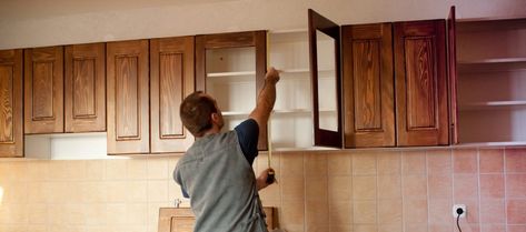 5 ways savvy homeowners can take advantage of home equity Kitchen Cabinets Height, Kitchen Cabinets Repair, Kitchen Cabinet Dimensions, Kitchen Cabinet Sizes, Installing Kitchen Cabinets, Cabinet Repair, Kabinet Dapur, Home Improvement Loans, Cabinet Refacing