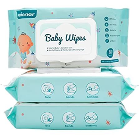 Amazon.com: WaterWipes Biodegradable Original Baby Wipes, 99.9% Water Based Wipes, Unscented & Hypoallergenic for Sensitive Skin, 180 Count (3 packs), Packaging May Vary : Everything Else Wet Wipes Packaging Design, Baby Wipes Packaging, Wipes Packaging, Cleaning Products Design, Wet Wipes Packaging, Wet Paper, Water Wipes, Baby Products Packaging, Logo Samples