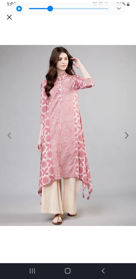 Summer kurti design High Low Kurti Designs, Pakistani Suit Designs, High Low Kurti, Summer Kurti, Dress Book, Pakistani Suit, Kurti Design, Pakistani Suits, Suit Designs