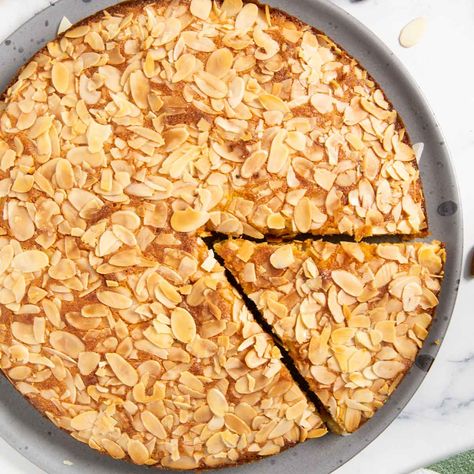 Swedish Almond Cake Recipe (Mandelkaka) Swedish Almond Cake Recipe, Swedish Almond Cake, Swedish Treats, French Yogurt Cake, Traditional French Recipes, Cardamom Cake, Almond Pastry, Almond Cake Recipe, Best Bread Recipe