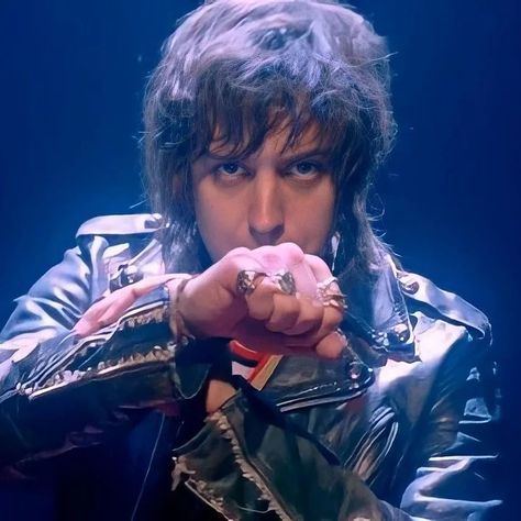 Julian Casablancas, A Man, Leather, Hair