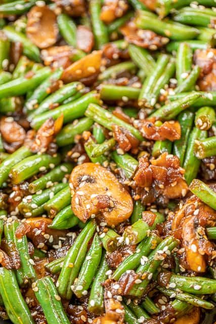 Teriyaki Green Beans, Green Bean Dishes, Asian Side Dishes, Bean Recipe, Plain Chicken, Green Bean Recipes, Veggie Side Dishes, Teriyaki Sauce, Vegetable Side