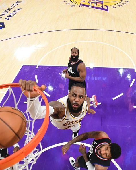 Lebron Dunking, Bleacher Report, Ball Is Life, James Harden, Bleachers, January 7, Nba Players, King James, Los Angeles Lakers