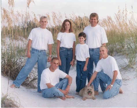 The family beach shot in jeans and a white shirt. A staple in every Orange County home. DON'T let this happen to you. Denim And White Beach Family Photos, Blue Jeans And White Shirt Family Photos, White Tee Blue Jeans Family Photoshoot, White Shirt Blue Jeans Family Pictures, White Shirts And Jeans Family Photo, Jeans And T Shirt Family Photoshoot, White Tshirt And Jeans Photoshoot Family, White Shirt And Jeans Family Pictures, Family Photoshoot Jeans And White