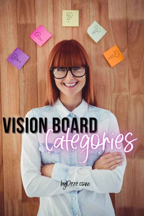 Best Categories & Goal Types to Put on Your Vision Board + Examples of Each Vision Board Categories, Vision Journal, Love Vision Board, Vision Boarding, Types Of Goals, Vision Board Examples, Digital Vision Board, Vision Board Goals, Vision Board Images