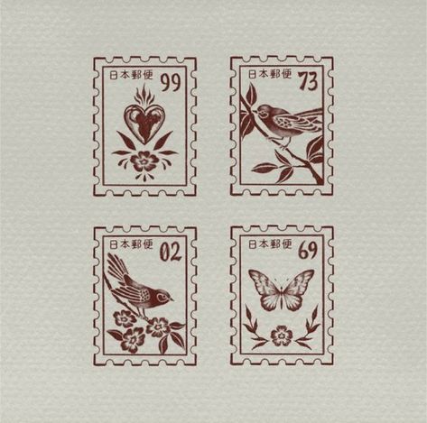 Traditional Style Stamp Tattoo, Tiny Card Tattoo, Uno Reverse Card Tattoo, Pamaypay Tattoo, Vintage Tatoos Ideas, Window Pane Tattoo, Semi Traditional Tattoo, Mexico Stamp Tattoo, Chinese New Year Tattoo