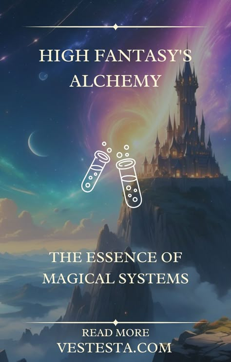 A promotional pin for a blog article about Magic systems in High Fantasy Genre Fantasy Technology Magic, Fantasy Elements Magic, Fantasy Magic Systems, Magical Technology, Developing Characters, Character Development Writing, Sarcastic Comebacks, Fantasy High, Magic System