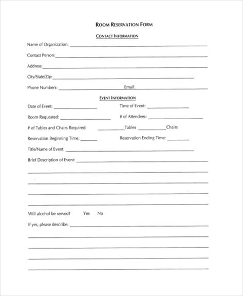 Reservation Form, Room Reservation, Hotel Reservation, Hotel Reservations, City State, Ms Word, Google Docs, Sample Resume, Hotel