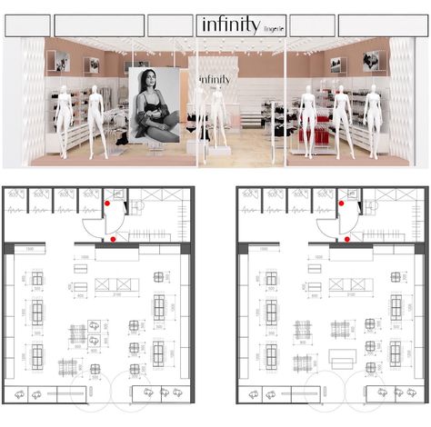 Boutique Interior Plan, Retail Store Layout Floor Plans Display Ideas, Store Plan Architecture, Boutique Plan Layout, Retail Layout Plan, Clothing Store Floor Plan Layout, Retail Store Layout Floor Plans, Store Plan Layout, Retail Store Plan