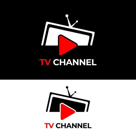 TV or Television channel logo design template Tv Channel Logo Design, Television Logo Design, News Channel Logo, Tv Logo Design, Youtube Channel Logo Design, Channel Logo Design, Tv Channel Logo, News Logo, Logo Tv