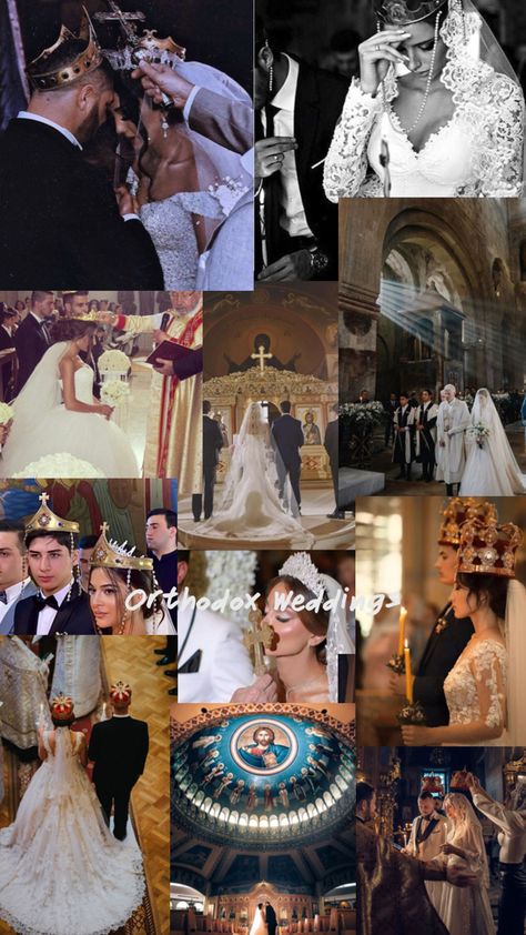 Orthodox Wedding Aesthetic, Christian Wedding Aesthetic, Orthodox Church Aesthetic, Orthodox Marriage, Orthodox Christian Wedding, Husband Bible, Christos Anesti, Church Aesthetic, Greek Beauty