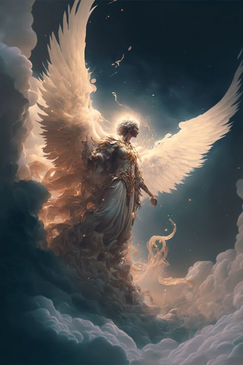 Anime Guardian Angel, Angel Knight Art, Warrior Angel Art, Angels In Heaven Pictures, Power Angel, Guardian Angel Images, Guardian Angel Art, Guardian Angel Pictures, Angel Woman