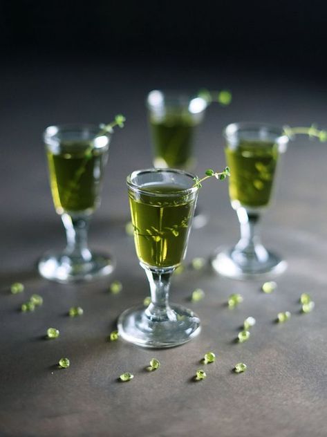 Brewing Peridot: The Pacific Northwest version of Chartreuse Woodsy Cocktail, Botanical Drinks, Cocktails With Green Chartreuse, Herbal Liquor, Pernod Cocktail Drinks, Infused Alcohol Recipes, Fuzzy Leprechaun Cocktail, Zodiac Wedding, Green Liquor