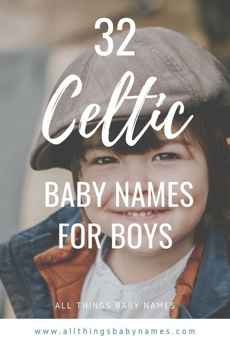 Full of rich history and exciting legends, the Celts were an ancient tribe that roamed throughout northern Europe. Celtic names have ties in various origins, from Irish to Scottish to Welsh, Cornish, and Breton, making it the perfect place to find baby names. We’ve rounded up 32 Celtic names for boys to add to your list. Gaelic Male Names, Old Celtic Names, Celtic Male Names, New Boy Names, Old Scottish Names, Celtic Names Boys, Gaelic Names And Meanings, Welsh Names Boys, Scottish Names Boys