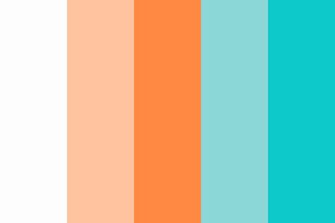 Complimentary Color Palette, Coral Palette, Turquoise Color Scheme, Turquoise Color Palette, Orange Color Palettes, Brown Color Schemes, Email Examples, Yellow Colour Scheme, Color Palette Yellow