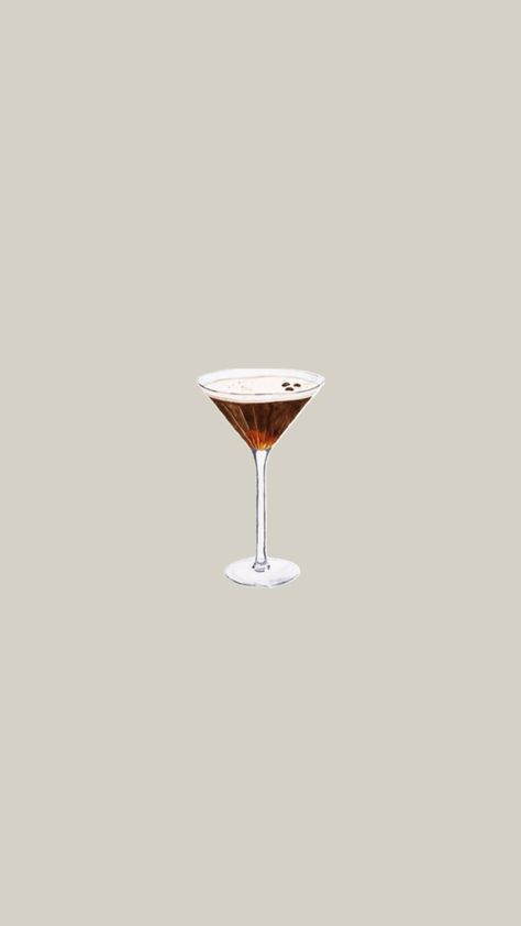 Espresso Aesthetic Wallpaper, Espresso Martini Wallpaper, Martini Wallpaper, Espresso Martini Aesthetic, Martini Aesthetic, Summer Wallpapers, Aesthetic Coffee, Espresso Martini, Summer Wallpaper