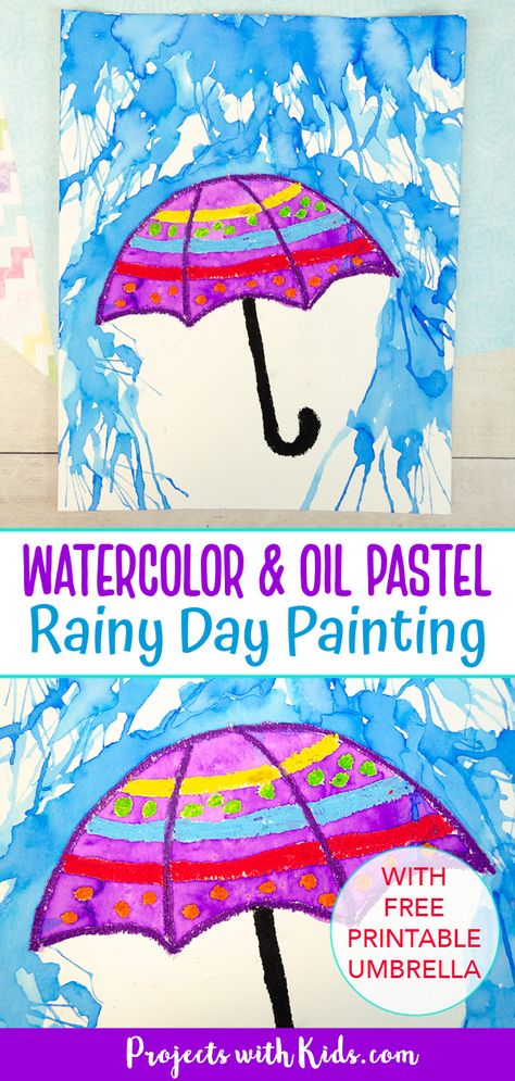 Spring Art Project Kindergarten, Easy Art Elementary, Spring Art Grade Two, Kindergarten Pastel Art, Kindergarten Art Work, Easy Easter Art For Kids, Rainy Day Art Project, Grade 1 Art Ideas Spring, Prek Spring Art Projects