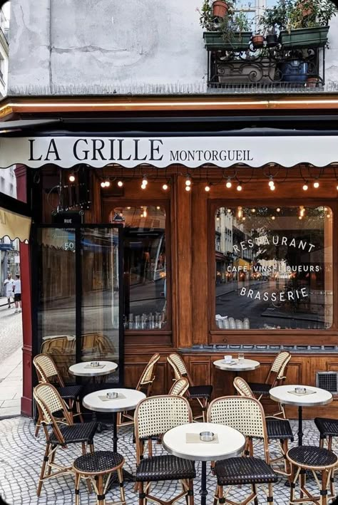 European Cafe, Bar Deco, French Restaurant, Parisian Cafe, Restaurant Paris, Cafe Aesthetic, Paris Vacation, French Cafe, French Restaurants