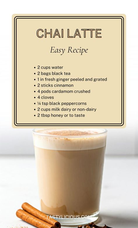 chai latte recipe easy chai latte recipe how to make chai latte is chai latte caffeinated best latte drink ideas starbucks latte drinks Chai Tea Latte Concentrate Recipe, Starbucks Latte Drinks, Easy Chai Latte Recipe, Chai Tea Concentrate Recipe, Chai Tea Concentrate, Chai Latte Recipe, Te Chai, Tea Concentrate, Starbucks Latte