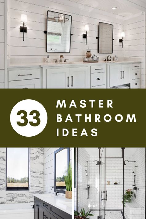 33 Master Bathroom Ideas | Sebring Design Build | Bathroom Remodeling Master Bed Bathroom Ideas, Bathroom Remodel With Closet, Tile For Bathrooms Ideas, 5 Piece Bathroom Remodel, 10 X 15 Master Bath, Large Bathroom Design Layout, Master Bath Layout Floor Plans No Tub, Large Square Bathroom Layout, Modular Bathroom Remodel