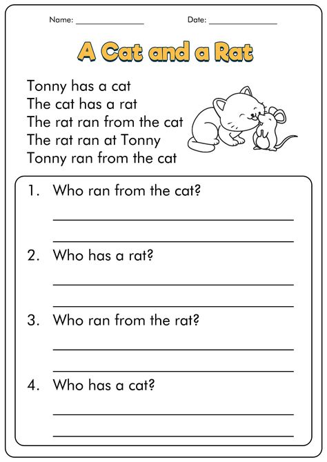 Year 1 Comprehension Worksheets, Grade One Reading Worksheets, Reading Sheets For 1st Grade, Basic Reading For Grade 1, First Grade Reading Comprehension Free, 2nd Grade Reading Comprehension Worksheets Free Printable, Reading Comprehension Activities 1st, School Worksheets 1st Grade, Reading Passages 1st Grade