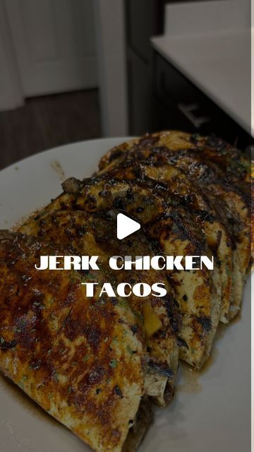 I’M TAM ♡ on Instagram: "jerk chicken tacos on a thursdayyyyyyy!!!🌮🤤  seasonings i used for my chicken :   onion powder  garlic powder  pepper ground allspice  salt  jerk seasoning  chilli powder  oregano  + i let my chicken bake for an hour on 375   what i used for the sauce :  ketchup 1 + 1/2 cup of water  jerk seasoning in jar  jerk seasoning sugar  now are you going to go try these ?🤭  #tameraalise #tameraalisecooking #tameraalisevlogs #tameraalisecooks #cookingrecipes #jerkchicken #jerkchickentacos #tacorecipes #tacotuesdays #easytofollow #cookingathome #recipesforkids #easyrecipeideas #howtocook #beyonce #texasholdem #trendingreels #cookingreels #prettygirlsgottaeattoo" Jerk Chicken Tacos Recipe, Jerk Chicken Breast Recipe, Jerk Chicken Meal, Jerk Tacos, Jerk Chicken Sandwich, Jerk Chicken Tacos, Jerk Chicken Breast, Baked Jerk Chicken, Jerk Turkey