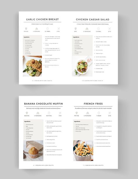 Self Publish Cookbook Template in Word, PSD, Apple Pages, Publisher, InDesign Outdoors Tattoos, Homemade Recipe Books, Recipe Book Design, Design Humor, Diy Cookbook, Recipe Book Diy, Cookbook Design, Recipe Book Templates, Cookbook Template