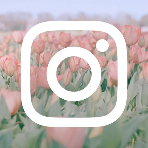 Spring Aesthetic Icons For Apps, Spring Icons Aesthetic, Spring App Icons, Flower App, Flower Icons, Apple Icon, Fairy Aesthetic, Spring Pastels, Spring Tulips