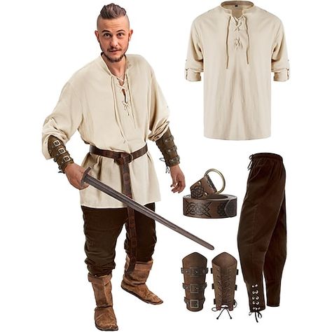 Ren Fair Costume, Ren Faire Outfits, Fair Outfit, Viking Costume, Ren Fest, Ren Fair, Costume Inspo, Medieval Clothing, Robin Hood