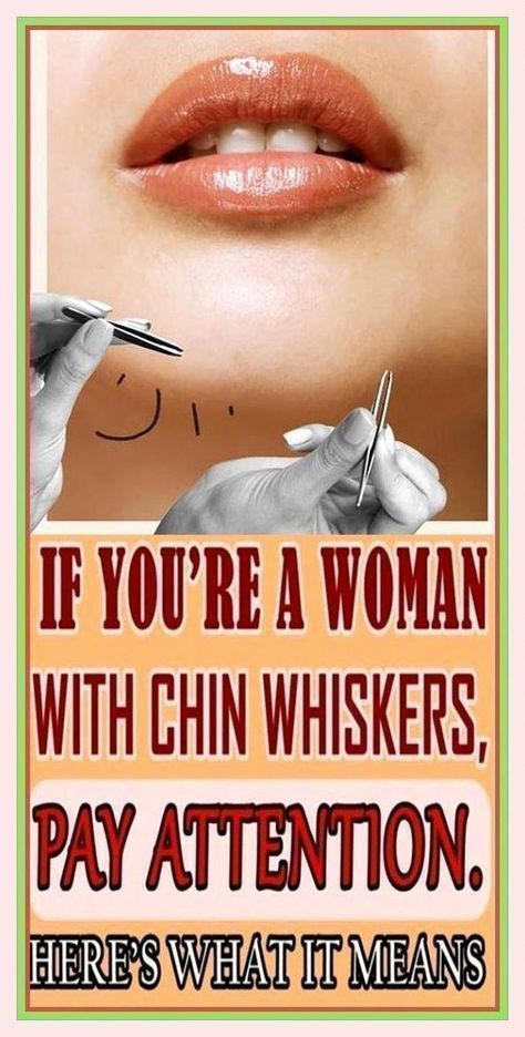 If you are a woman with chin hairs, pay attention. This is what it means! Living Motivation, Chin Hair, What Is Health, Healthy Living Inspiration, Healthy Living Motivation, Health Women, Healthy Goals, Health Signs, Health Tips For Women