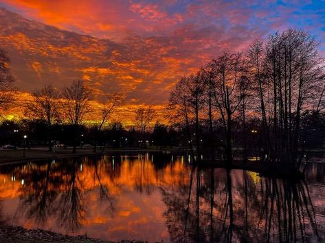 Northern Illinois University, DeKalb Dekalb Illinois, Northern Illinois University, Sunrises And Sunsets, Sunrise Sunset, Night Time, Illinois, Vision Board, University