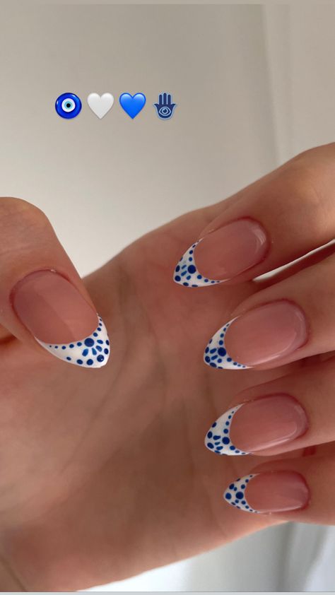 Greece Nails, Preppy Nails, Teen Nails, Beachy Nails, Cute Simple Nails, Simple Gel Nails, Cute Nail Ideas, Summery Nails, Girly Acrylic Nails