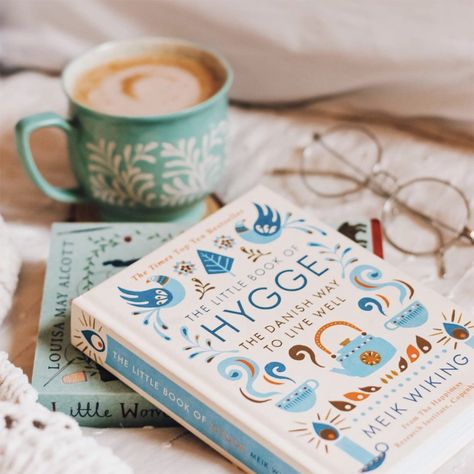 Hygge Party, Ways To Improve Mental Health, Post Holiday Blues, Book Flatlay, Hygge Book, Book Photography Instagram, Favorite Childhood Books, Hygge Style, Hygge Life