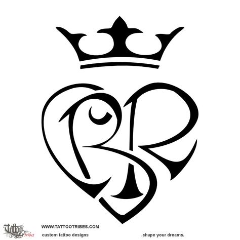 R B Tattoo Letter, Letter B Tattoo, V Letter Tattoo, Letter R Tattoo, R Letter Design, Heart Tattoo Design, Protection Tattoo, R Letter, Tattoo Ideas Easy