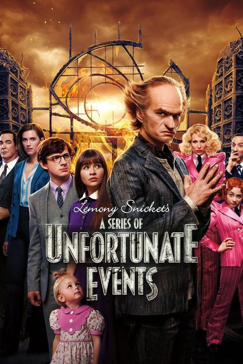 Series Poster, Film Watch, Lemony Snicket, Unfortunate Events, Anger Issues, A Series Of Unfortunate Events, Event Poster, Shows On Netflix, Netflix Series