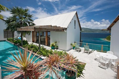 St. Thomas, US Virgin Islands El Salvador Beach, Backyard Plunge Pool, St. Thomas, Plunge Pool Ideas, Beach House Getaway, Beach Airbnb, Spring Travel Destinations, Small Beach Houses, St Thomas Usvi