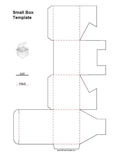 Free Printable Small Box Template. Free Printable Small Box Template that can be great for unique gift box project. Great for party favors, gifts for birthdays, Holidays, Weddings, Special Occasions, Christmas, Easter, Valentines Day. Print this Small Box Template free using your laser or inkjet printer. To make the small box craft you only need a printer, paper, scissors and Small Box Template, Exploding Box Template, Gift Box Template Printable, Gift Box Template Free, Box Templates Printable Free, Matchbox Template, Free Printable Envelopes, Diy Gift Box Template, Box Template Printable