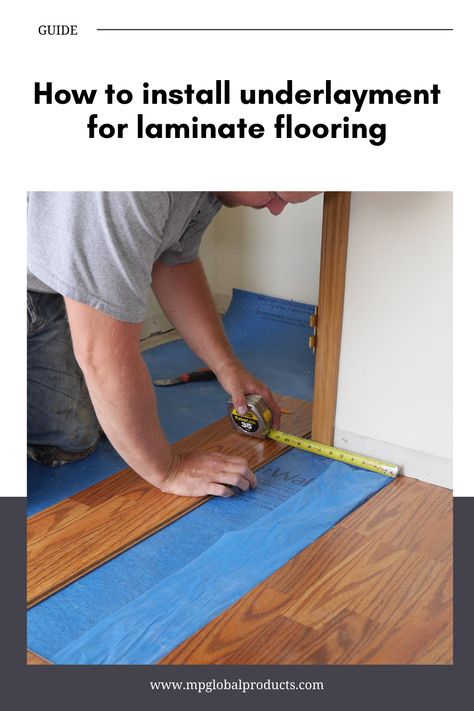 Best practice for installing underlayment for laminate flooring using QuietWalk. Concrete Sealant, Installing Laminate Flooring, Cheap Flooring, Wood And Concrete, Lvp Flooring, Floating Floor, Dry Sand, Laminate Floors, Wood Laminate Flooring