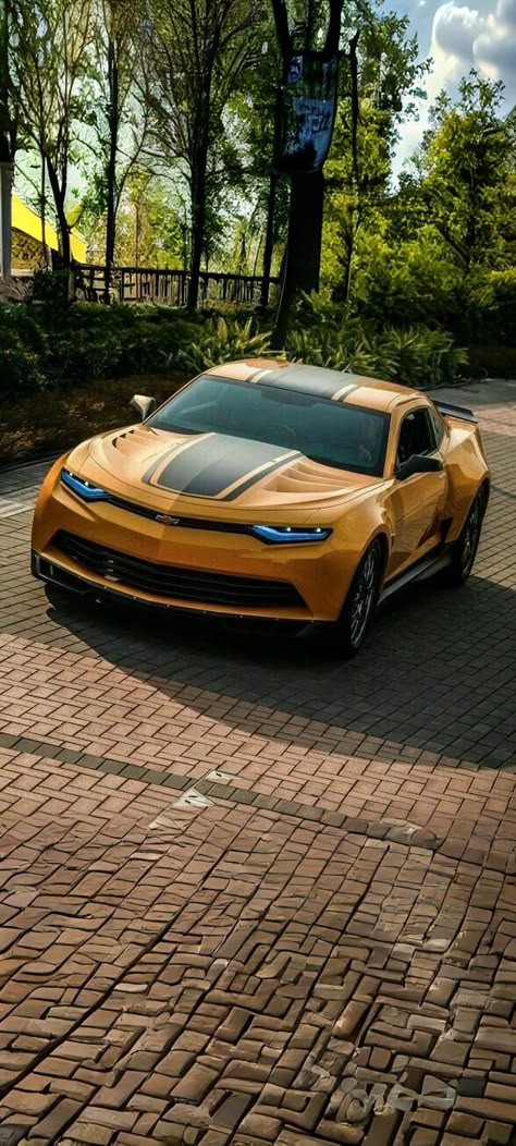 Transformers Age Of Extinction Transformers Camaro, Bumble Bee Car, Bumblebee Wallpaper, Bumblebee Car, Transformers Aesthetic, Bumblebee Camaro, Kereta Sport, Transformers Wallpaper, Transformers Age Of Extinction