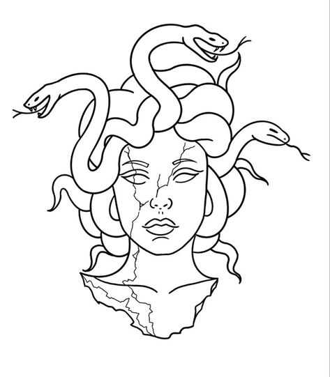 Medusa statue tattoo stencil em 2022 | Desenhos de tatuagem de asas, Desenho da medusa, Desenho hippie Statue Tattoo Stencil, Medusa Statue Tattoo, Medusa Statue, Statue Tattoo, Medusa Tattoo, Tattoo Stencil, Snakes, Tattoo Ideas, Statue