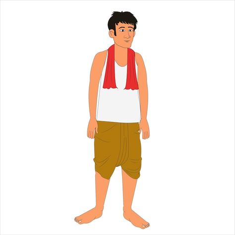 Vector indian man cartoon character farm... | Premium Vector #Freepik #vector #man #men #farm #worker Village Man Cartoon Character, 2d Cartoon Character Design, Men Art Drawing, Indian Cartoon Characters, Cartoon Man Character, Farmer Character, 2d Cartoon Character, Farmer Man, Walking Cartoon