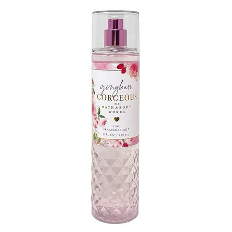 Bath & Body Works Fine Fragrance Body Spray Mist 8 fl oz / 236 mL (Gingham Gorgeous) Closet For Clothes, Gingham Gorgeous, Bath And Body Works Perfume, Fine Fragrance Mist, Essential Oil Bottles, Clean Scents, Fragrance Design, Fragrance Mist, Perfume Collection