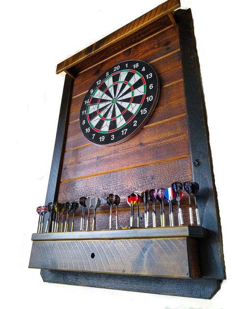 Introducing the Ultimate Dart-Board-Cabinet Extra Tall and Wide – Get Ready for the Ultimate Darting Adventure! 🎯🔥 Get set for a darting experience like no other with these mind-blowing features: **Overview:** - This isnt just any cabinet – its an impressive size of about 47 inches tall, 31.25 Dartboard Ideas, Dart Board Backboard, Dart Cabinet, Cedar Shiplap, Dart Board Wall, Dartboard Cabinet, Dart Board Cabinet, Led Accent Lighting, Pool Billiards