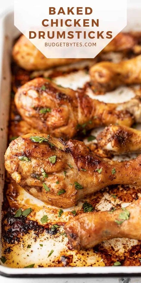 Oven Baked Chicken Drumsticks, Chicken Drumsticks Oven, Herb Roasted Chicken Breast, Baked Drumsticks, Oven Baked Chicken Legs, Easy Oven Baked Chicken, Baked Chicken Drumsticks, Chicken Drumstick Recipes, Drumstick Recipes