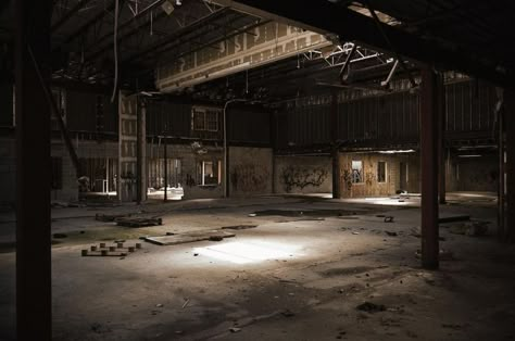 Haunting Photography, Abandoned Warehouse, Abandoned Place, Abandoned Factory, The Heist, Industrial Warehouse, Location Inspiration, Dutch Design, Story Inspiration