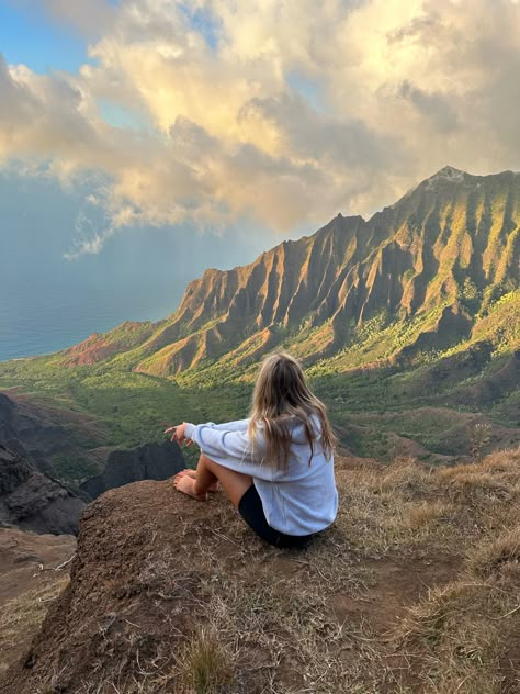 Napali coast lookout Napali Coast, Polo Shirts Men, Africa Do Sul, Senior Trip, Hawaii Life, Foto Poses, Future Travel, Men Summer, Summer Dream