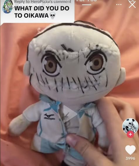 #haikyuu #oikawa Oikawa In A Skirt, Oikawa And Sugawara, Oikawa Plush Meme, Haikyu Fan Art, Oikawa Brazil, Oikawa Plush Being Abused, Oikawa Funny, Oikawa Pfp, Kenma Pfp